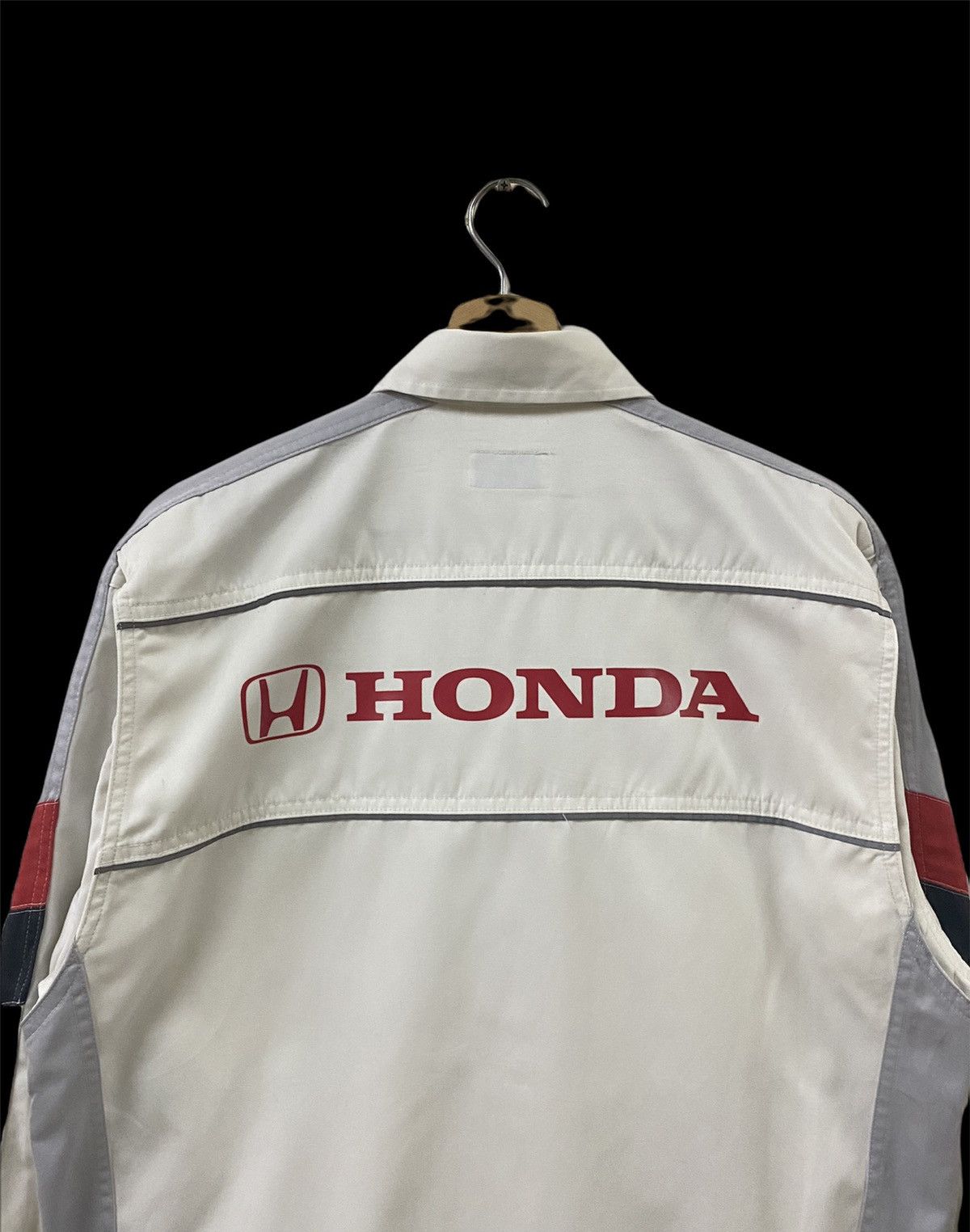 Honda Vtg🔥Honda Racing Team Staff Track Cotton Jacket Size US L / EU 52-54 / 3 - 6 Thumbnail
