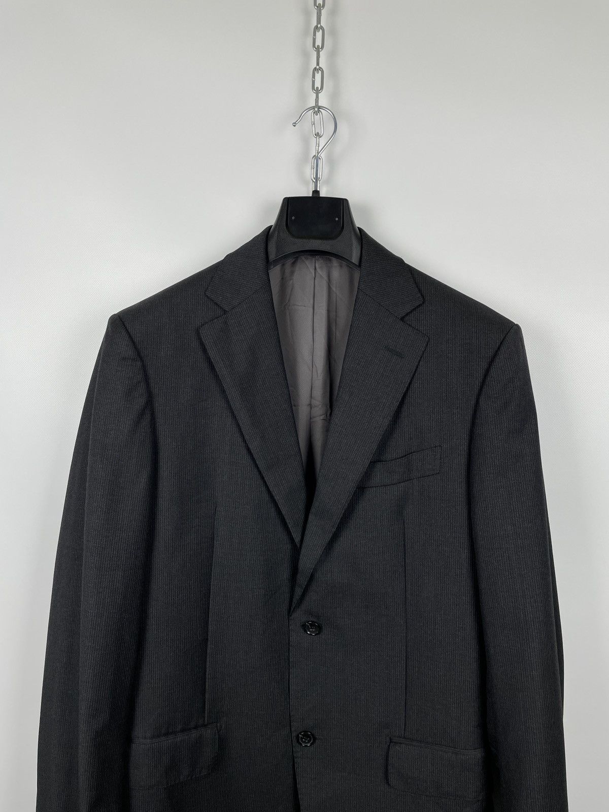 Suitsupply Suitsupply Super 110’s Wool Striped Suit Size 38L - 7 Thumbnail