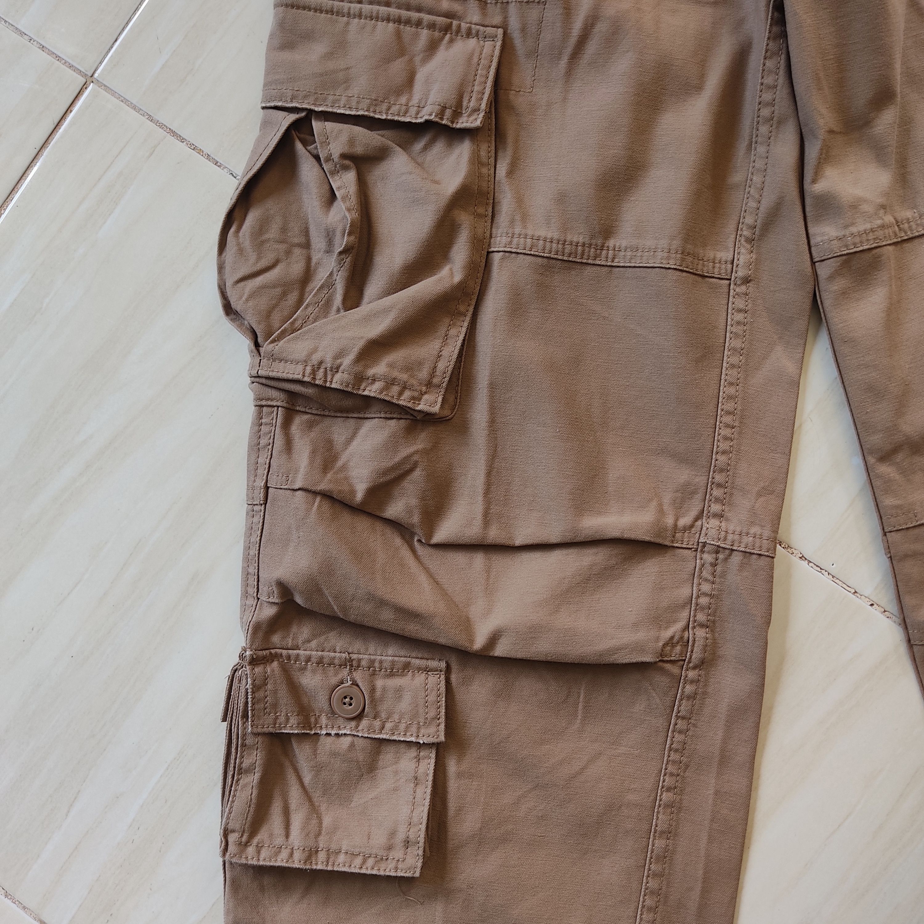 Japanese Brand Soo Cargo and Fitch 9 Multipocket Utility Cargo Pants Size US 32 / EU 48 - 6 Thumbnail