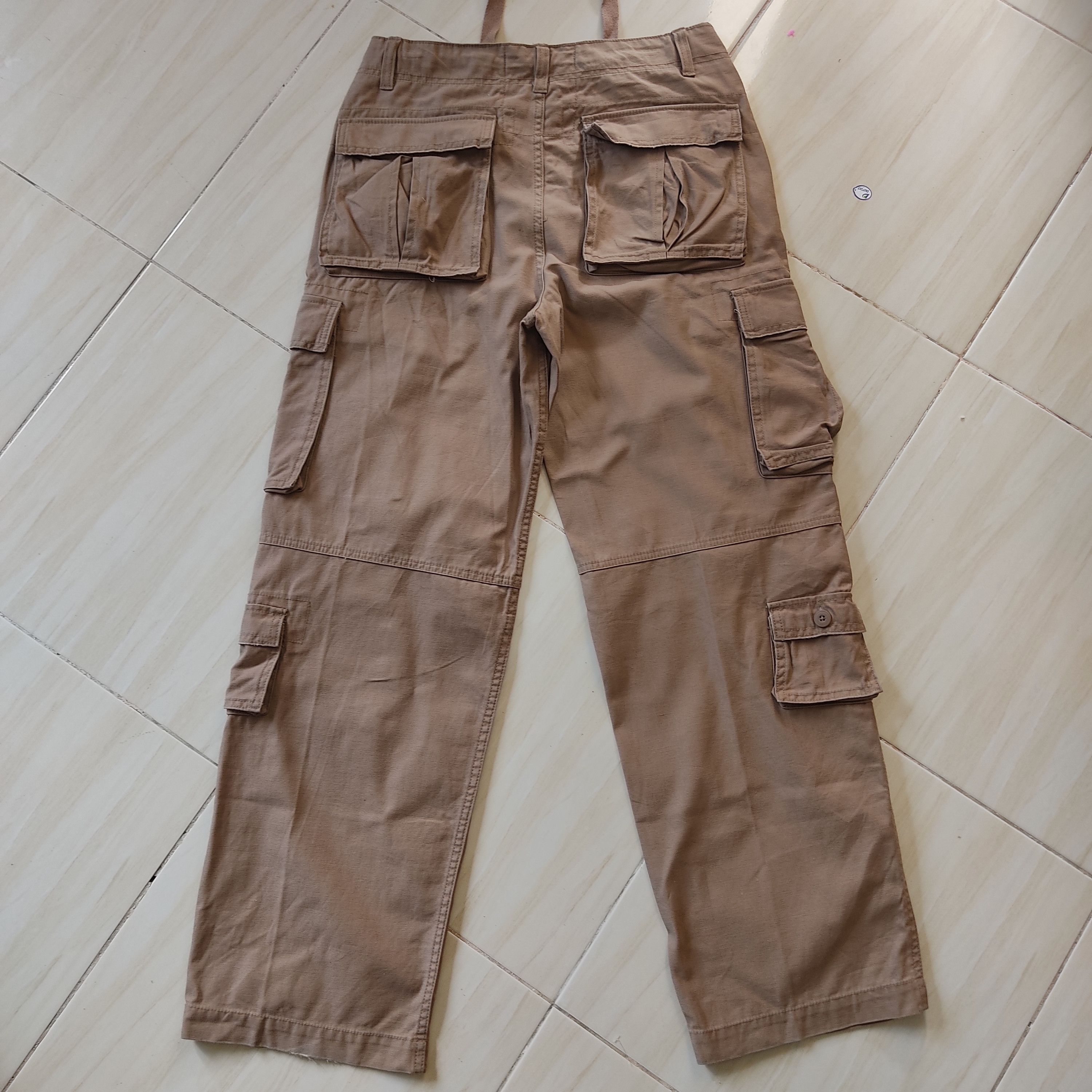 Japanese Brand Soo Cargo and Fitch 9 Multipocket Utility Cargo Pants Size US 32 / EU 48 - 8 Thumbnail