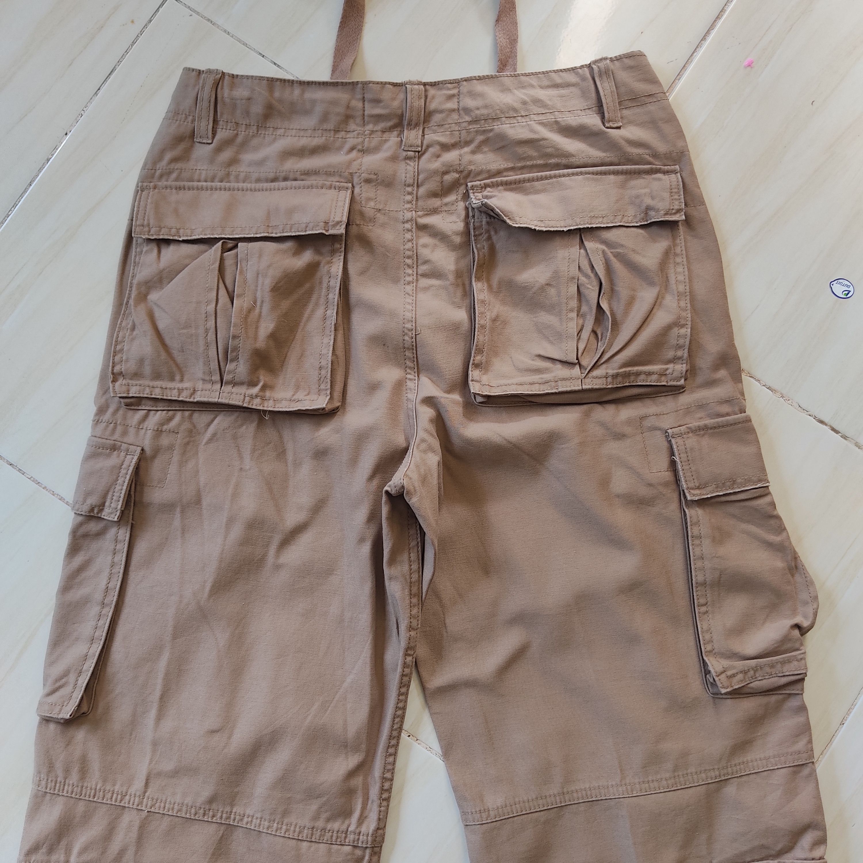 Japanese Brand Soo Cargo and Fitch 9 Multipocket Utility Cargo Pants Size US 32 / EU 48 - 9 Thumbnail