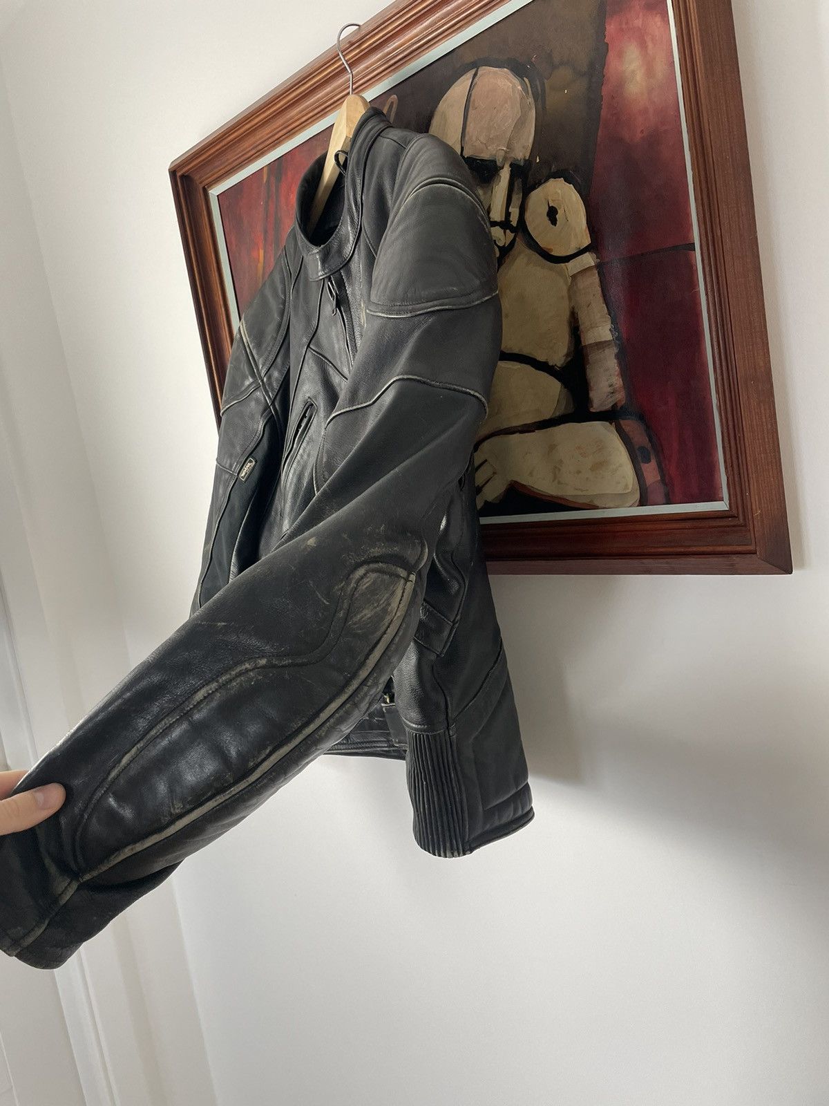 Other Distressed High Quality Genuine Leather moto/racing jacket Size US M / EU 48-50 / 2 - 9 Thumbnail