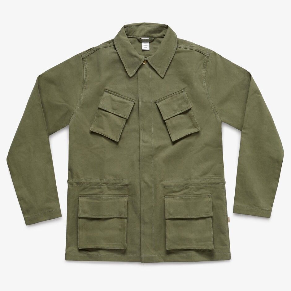 Jjjjound Jjjjound Utility Jacket - Olive | Grailed