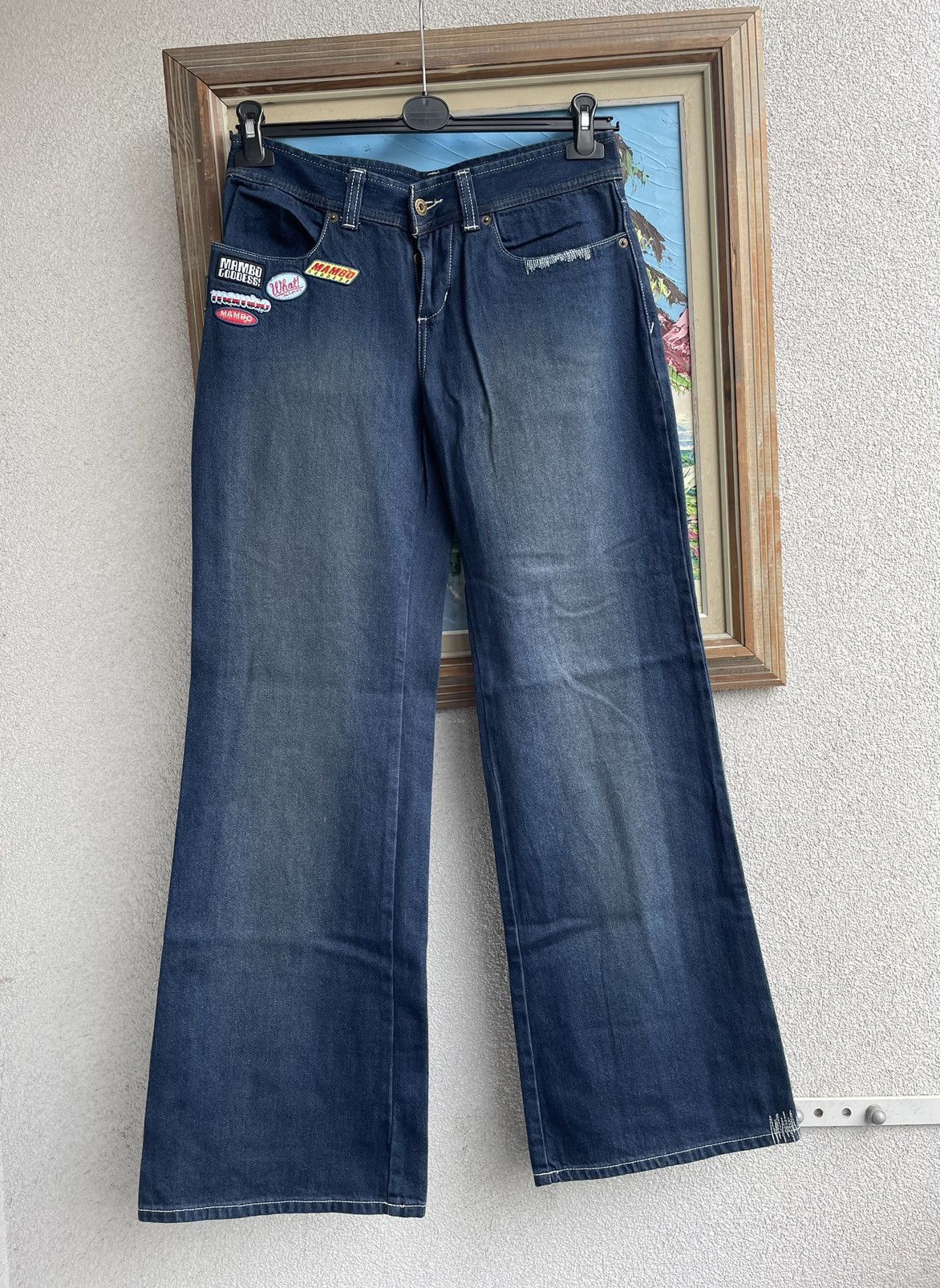 Vintage Vintage 90s MAMBO Australia Denim Jeans Rare Streetwear Hype Size US 30 / EU 46 - 1 Preview