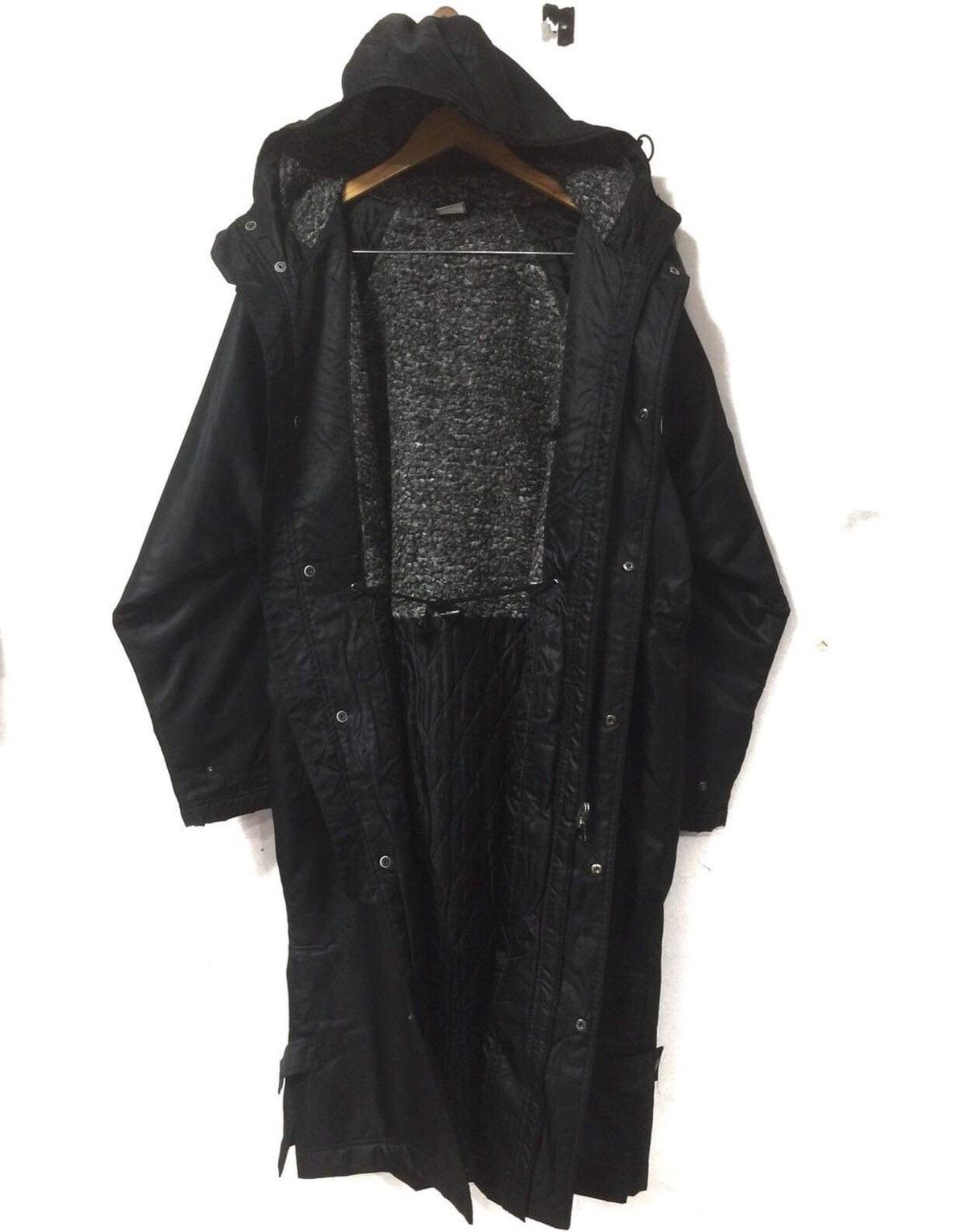 Nike × Nike ACG × Vintage Swoosh Logo Sherpa Lining Long Hood Jacket Size US M / EU 48-50 / 2 - 5 Thumbnail