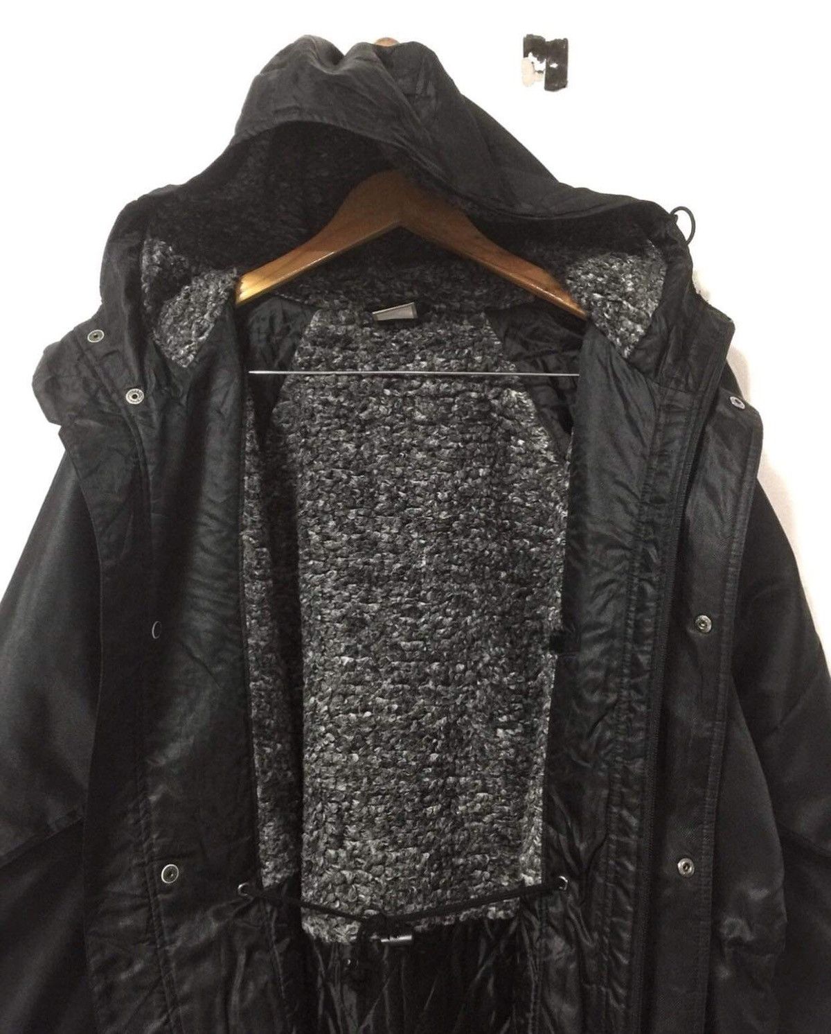 Nike × Nike ACG × Vintage Swoosh Logo Sherpa Lining Long Hood Jacket Size US M / EU 48-50 / 2 - 4 Thumbnail