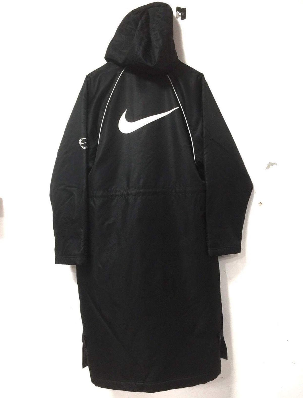 Nike × Nike ACG × Vintage Swoosh Logo Sherpa Lining Long Hood Jacket Size US M / EU 48-50 / 2 - 1 Thumbnail