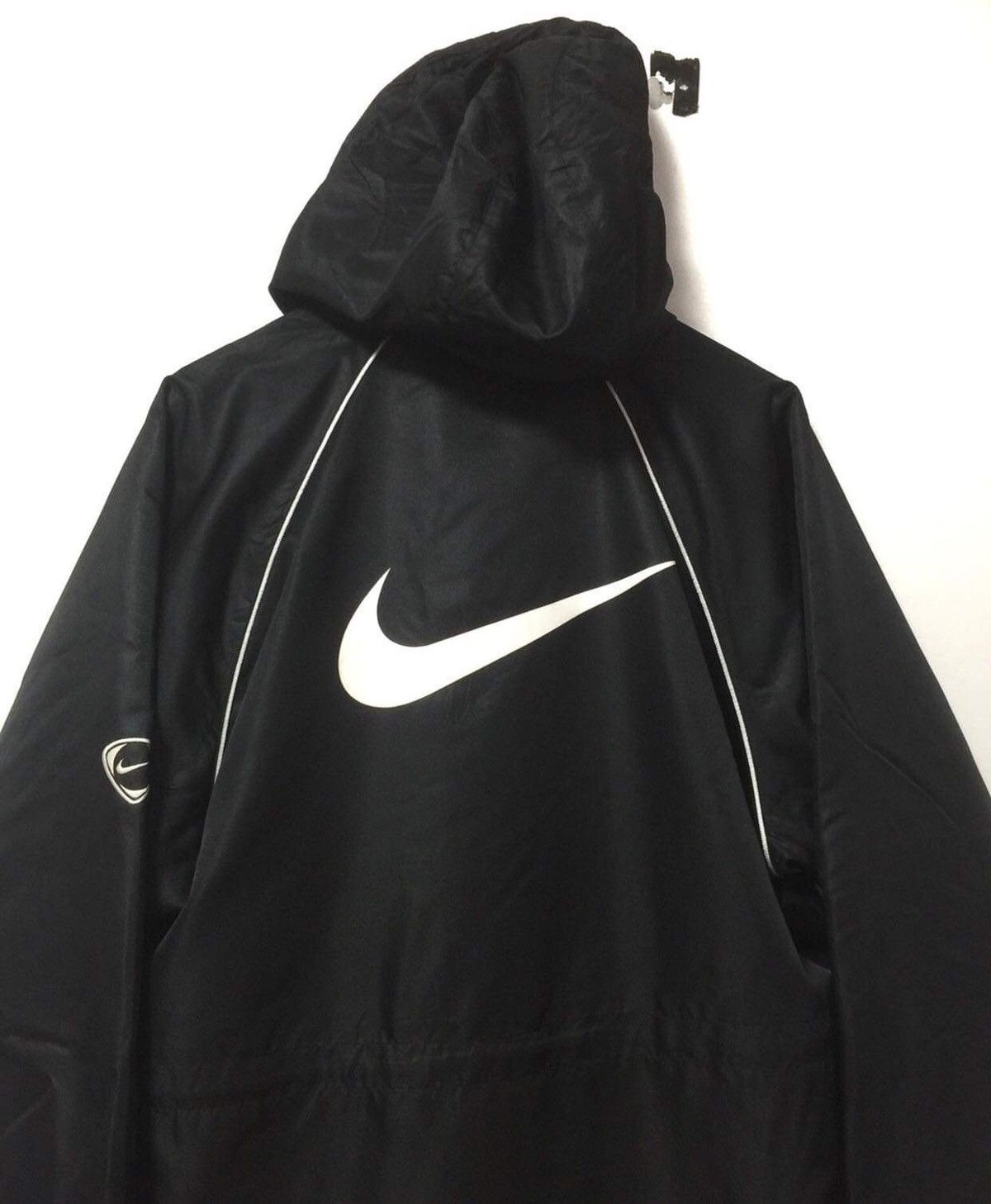 Nike × Nike ACG × Vintage Swoosh Logo Sherpa Lining Long Hood Jacket Size US M / EU 48-50 / 2 - 6 Thumbnail