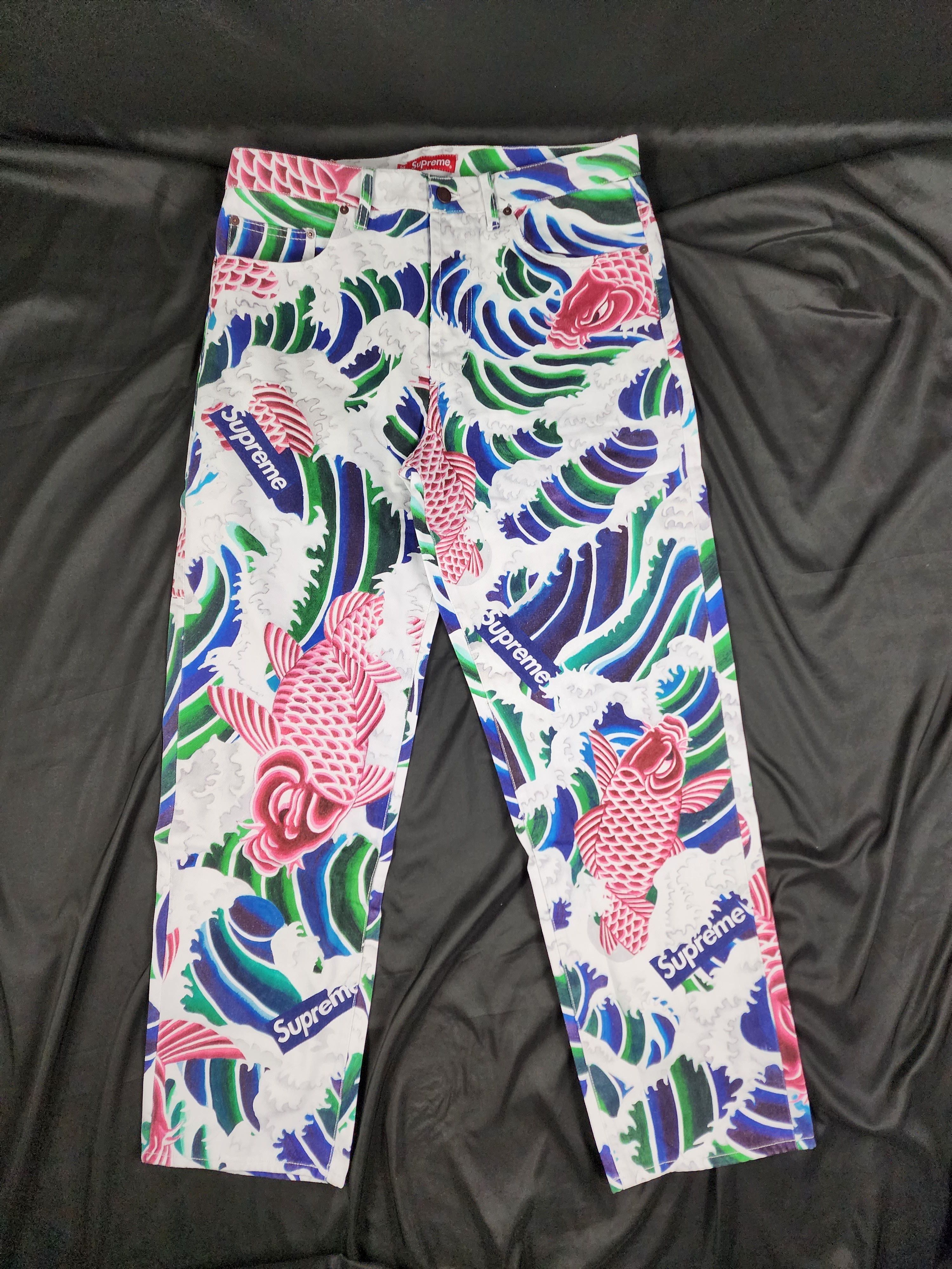 image of Supreme Waves Regular Jean, Men's (Size 32)
