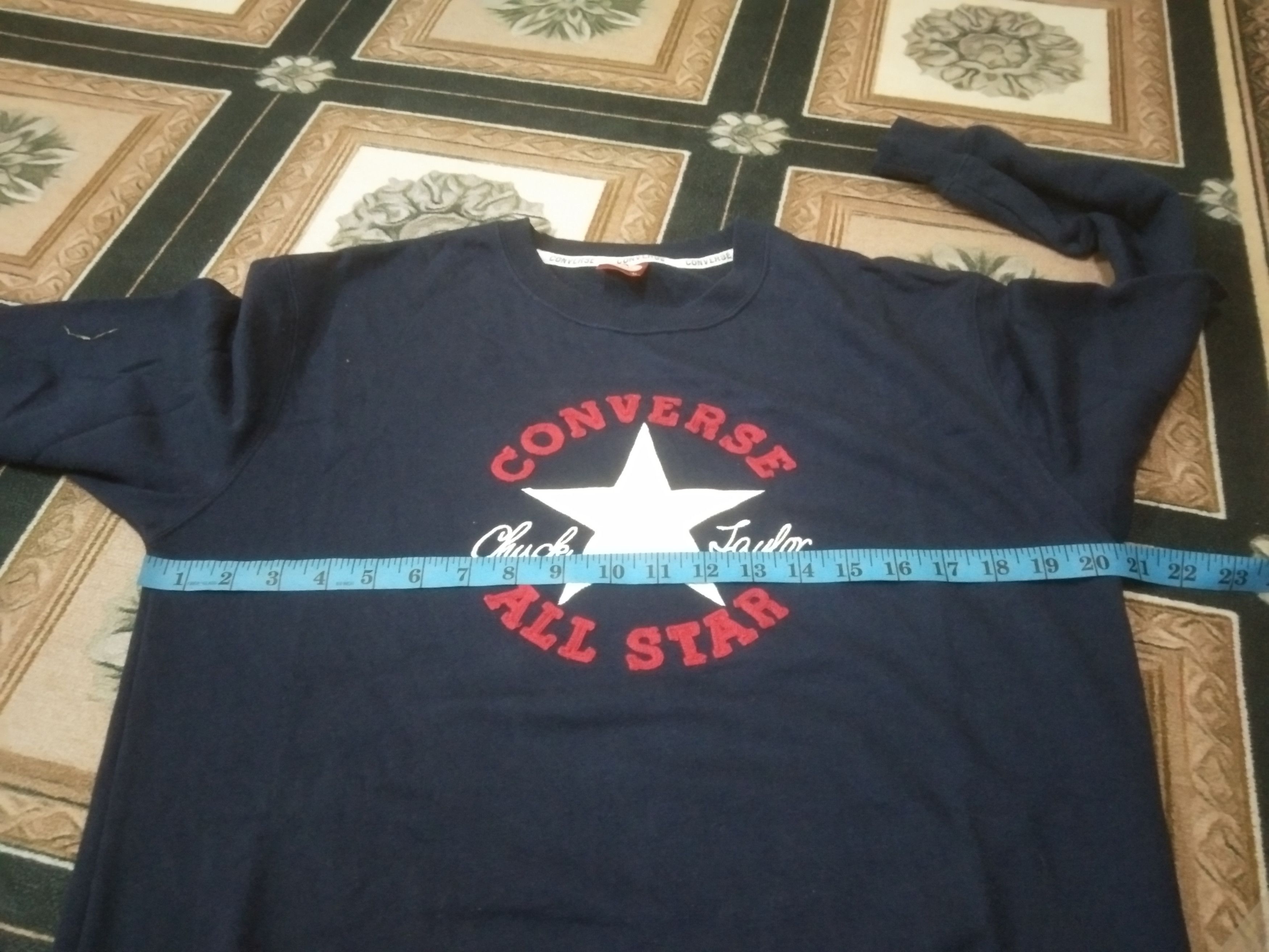 Converse × Vintage CONVERSE ALL-STAR EMBROIDERY SWEATSHIRT Size US M / EU 48-50 / 2 - 9 Thumbnail