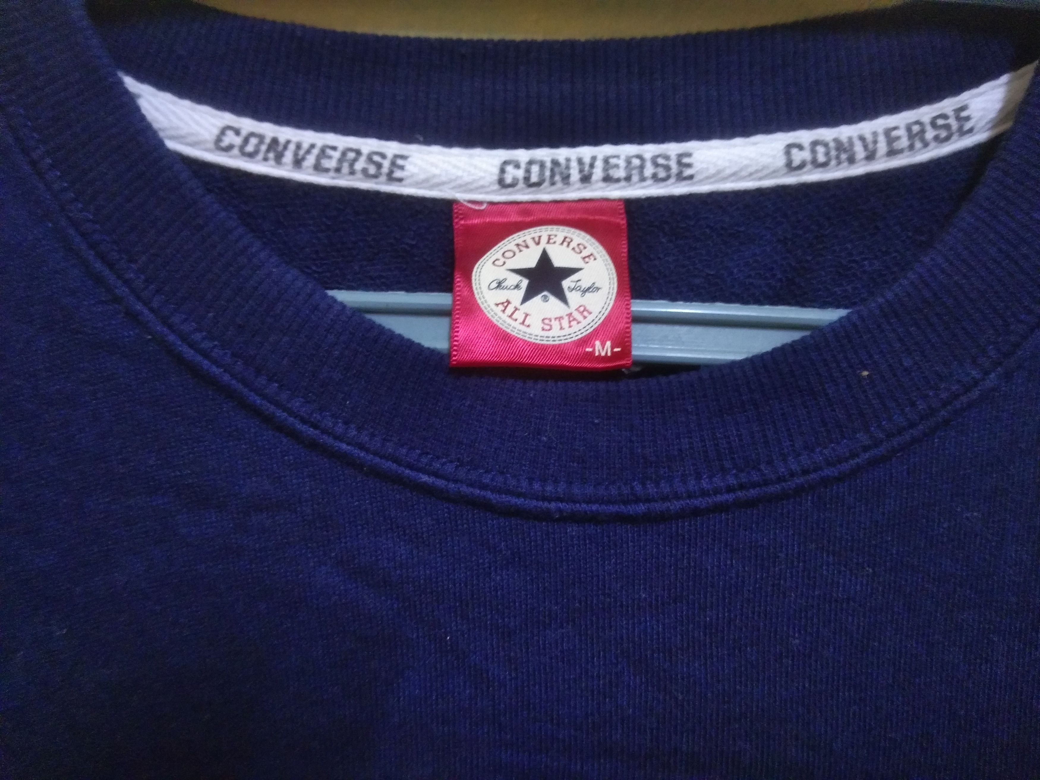 Converse × Vintage CONVERSE ALL-STAR EMBROIDERY SWEATSHIRT Size US M / EU 48-50 / 2 - 3 Thumbnail