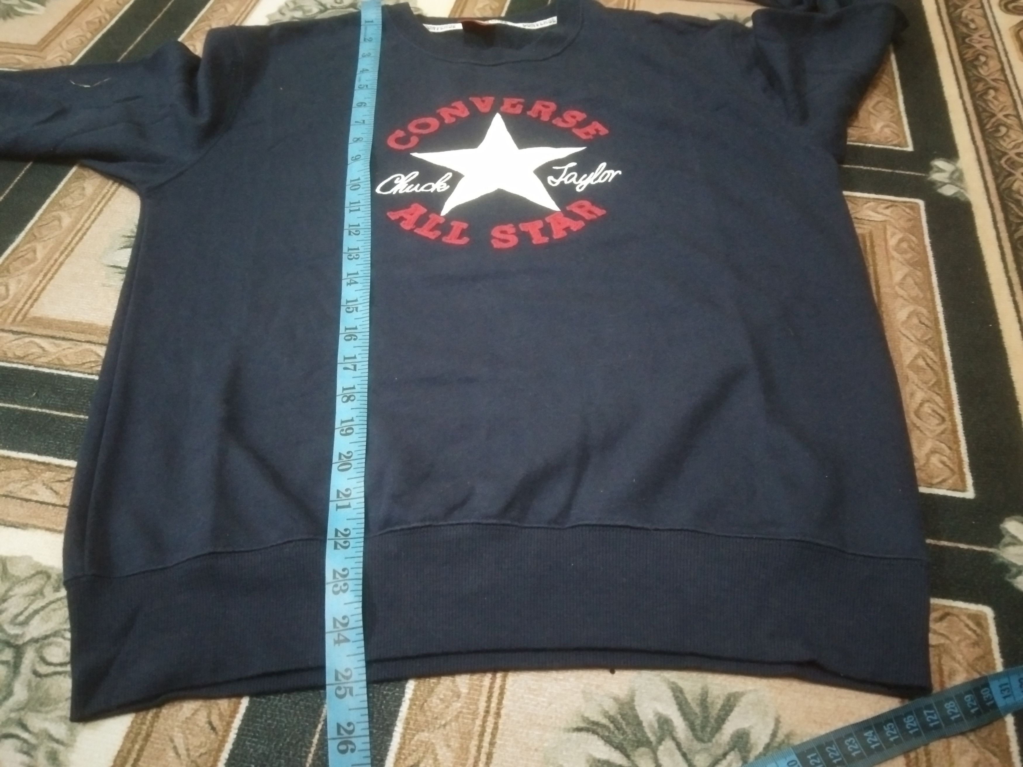 Converse × Vintage CONVERSE ALL-STAR EMBROIDERY SWEATSHIRT Size US M / EU 48-50 / 2 - 8 Thumbnail