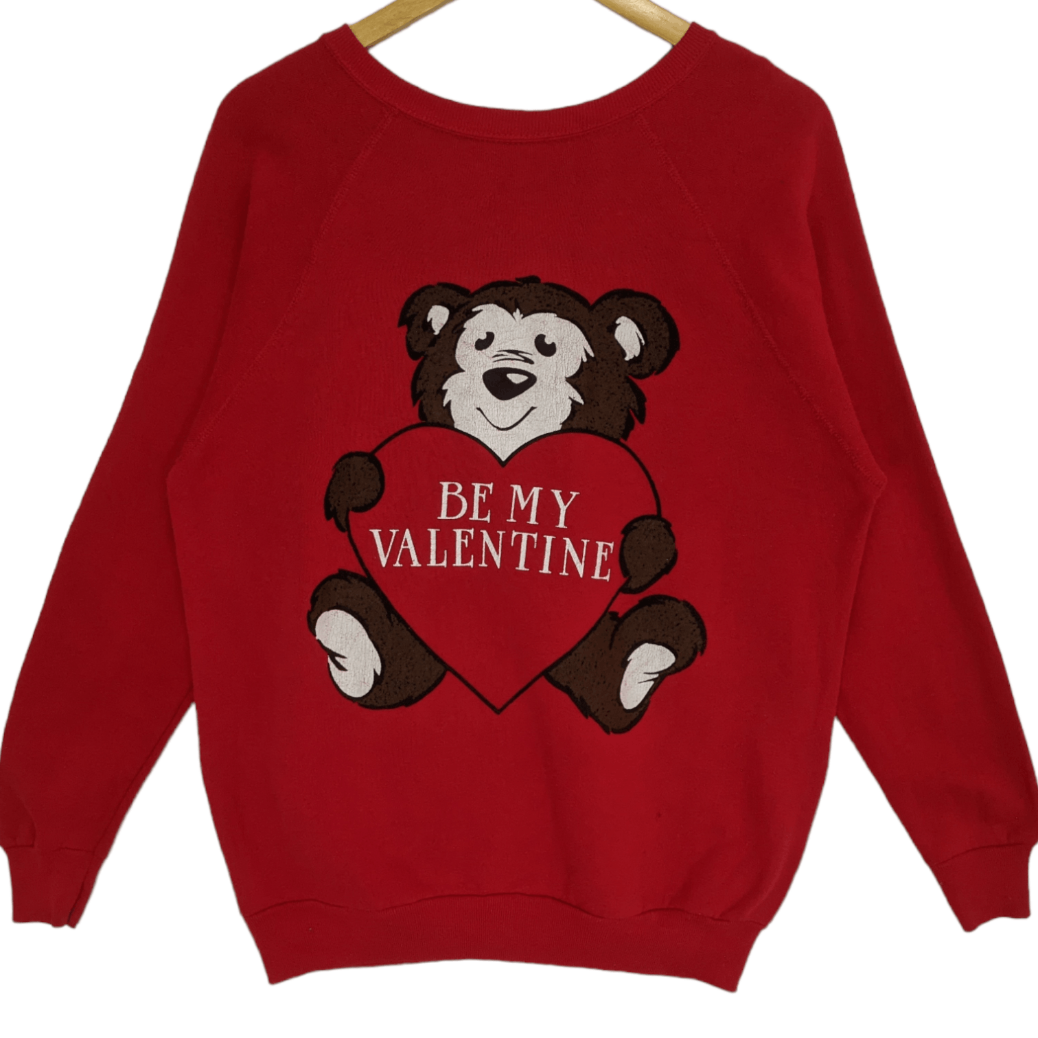Artek Vintage 90's ARTEX JOSTENS Be My Valentine Sweatshirt Size US L / EU 52-54 / 3 - 2 Thumbnail