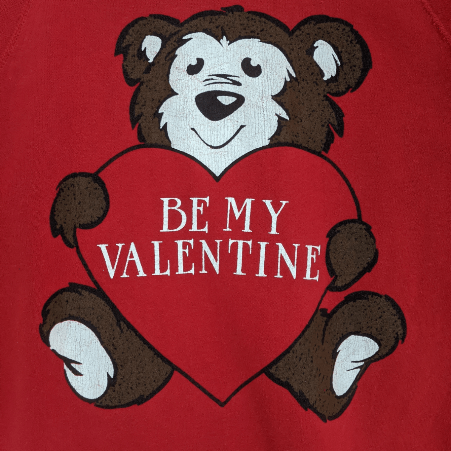 Artek Vintage 90's ARTEX JOSTENS Be My Valentine Sweatshirt Size US L / EU 52-54 / 3 - 5 Thumbnail
