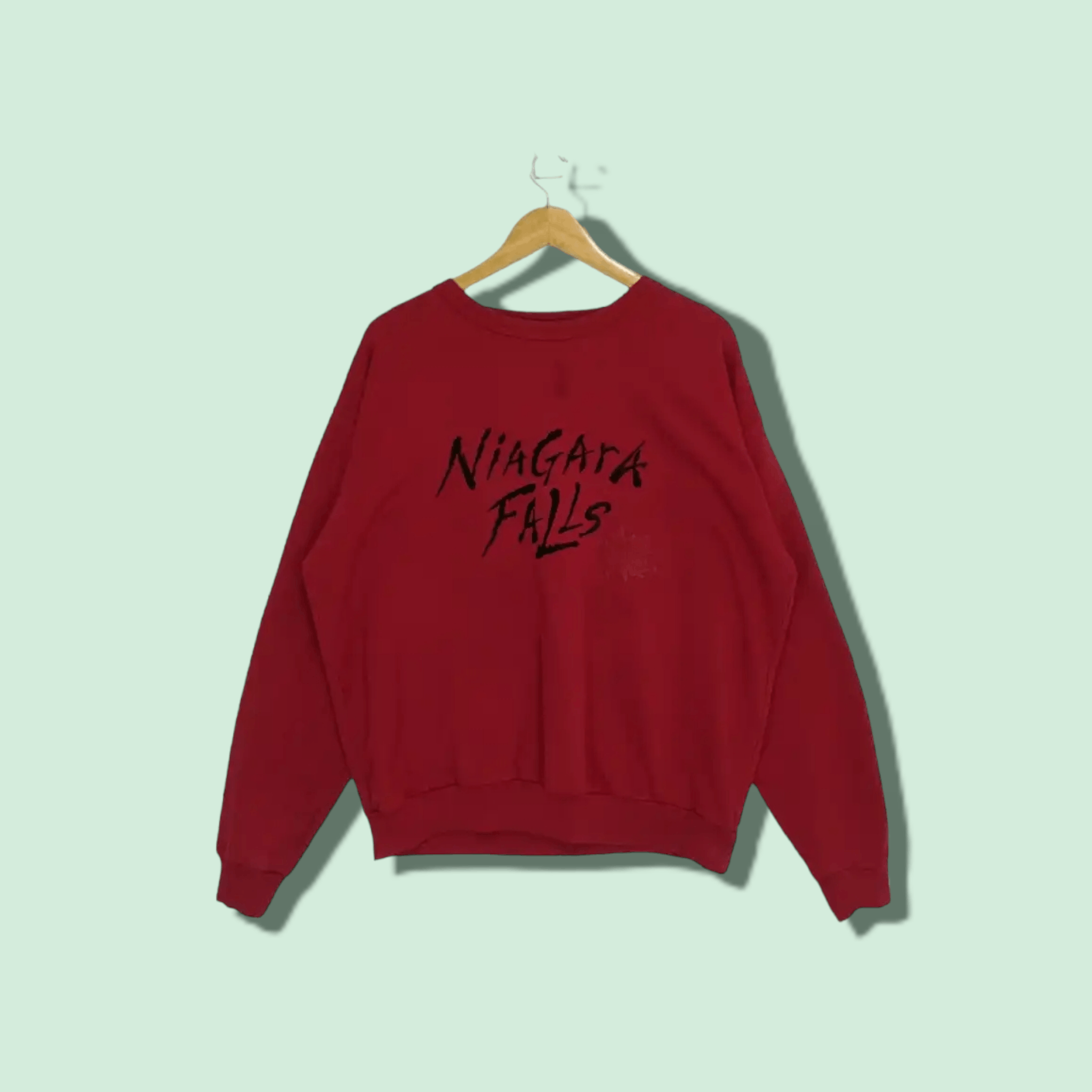 Vintage Vintage 90's NIAGARA FALLS PARK Ontario Jumper Sweatshirt Size US XL / EU 56 / 4 - 1 Thumbnail