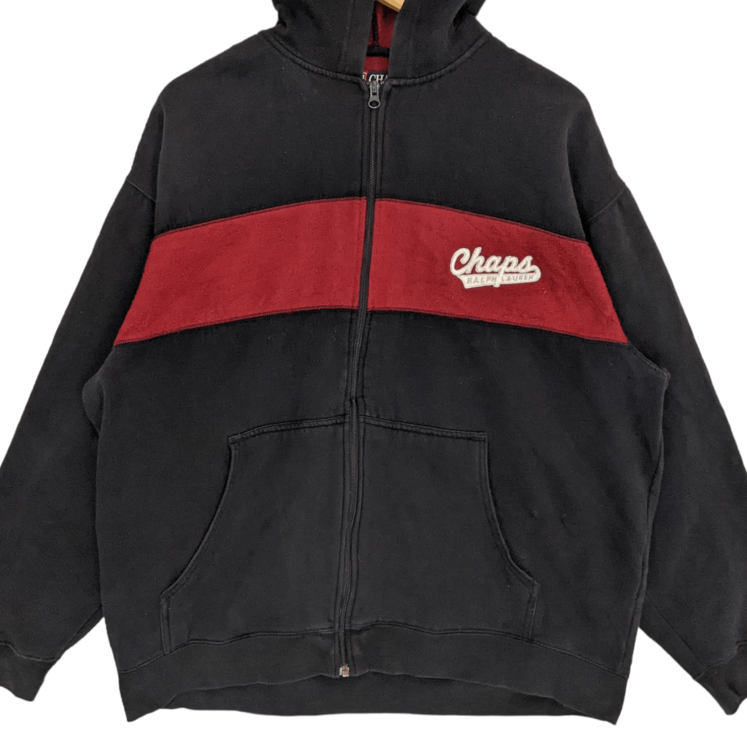 Chaps CHAPS Ralph Lauren Multicolor Zipper Hoodie Sweatshirt Size US XL / EU 56 / 4 - 2 Thumbnail
