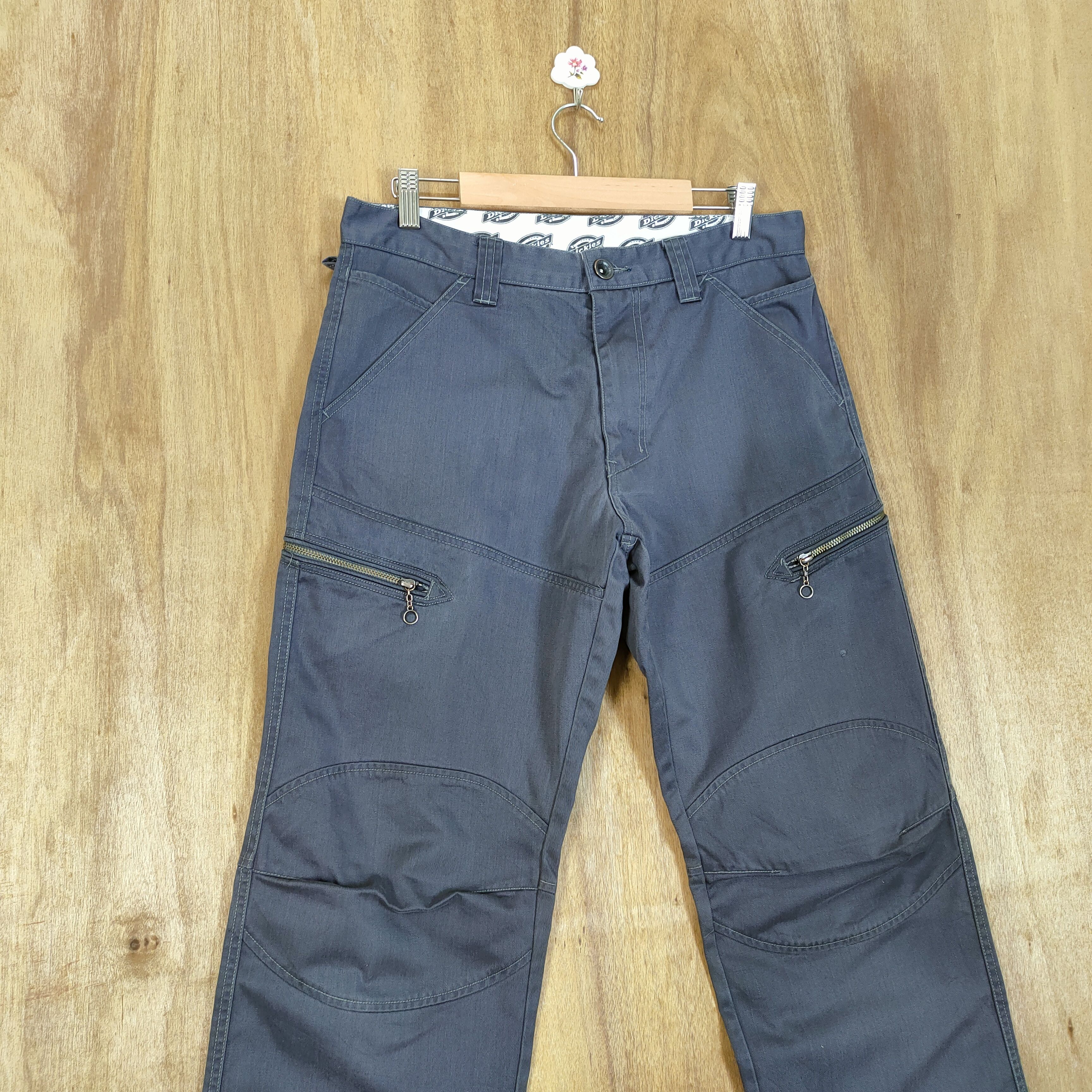 Dickies VINTAGE DICKIES DOUBLE KNEE CARGO PANTS Size US 32 / EU 48 - 2 Thumbnail