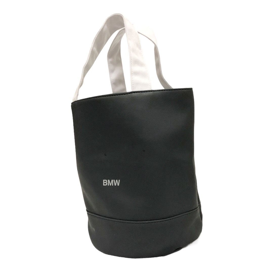 BMW BMW Round Tote Synthetic Leather bag Size ONE SIZE - 5 Thumbnail