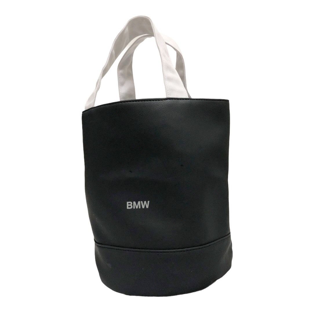 BMW BMW Round Tote Synthetic Leather bag Size ONE SIZE - 3 Thumbnail
