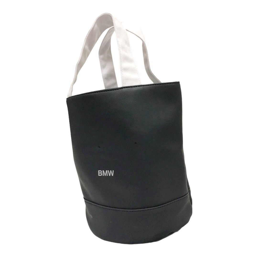 BMW BMW Round Tote Synthetic Leather bag Size ONE SIZE - 2 Thumbnail