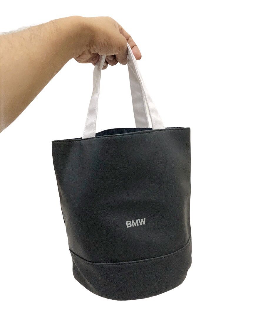 BMW BMW Round Tote Synthetic Leather bag Size ONE SIZE - 11 Thumbnail
