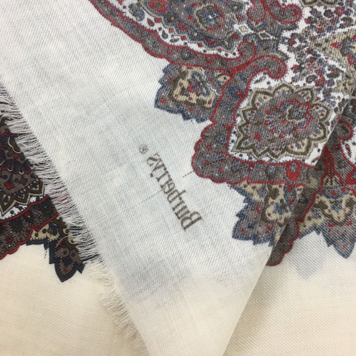 Burberry Vintage Burberry Paisley Scarf Size ONE SIZE - 7 Thumbnail