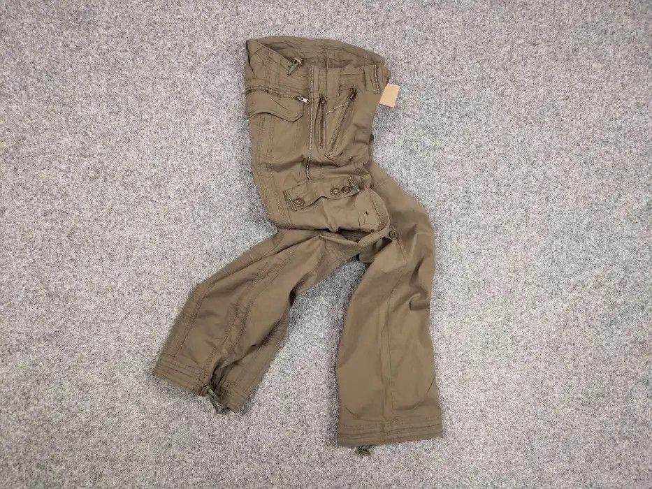 Japanese Brand Vintage 90's Japanese Baggy Multi Pocket Cargo pants Womens Size 30" / US 8 / IT 44 - 7 Thumbnail