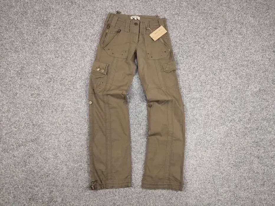 Japanese Brand Vintage 90's Japanese Baggy Multi Pocket Cargo pants Womens Size 30" / US 8 / IT 44 - 6 Thumbnail