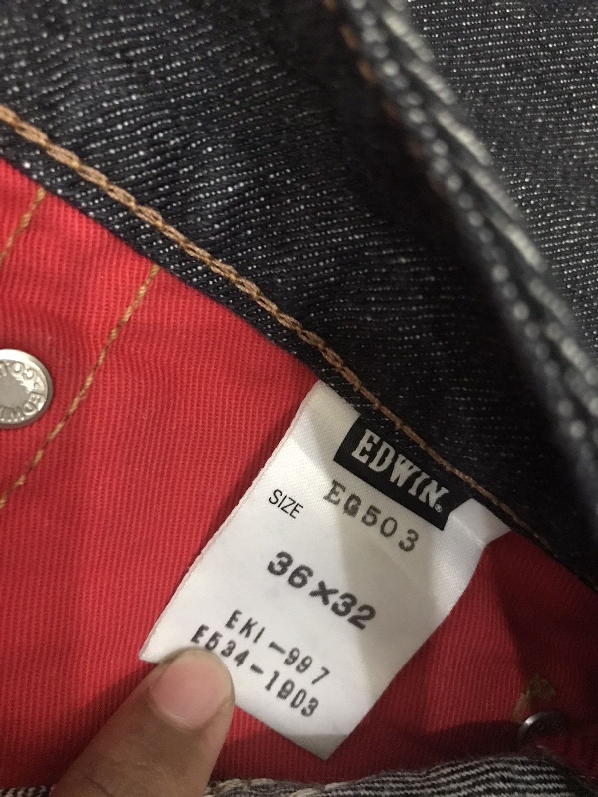 Edwin × Japanese Brand Japanese Brand Edwin Casual Pants Size US 38 / EU 54 - 5 Thumbnail