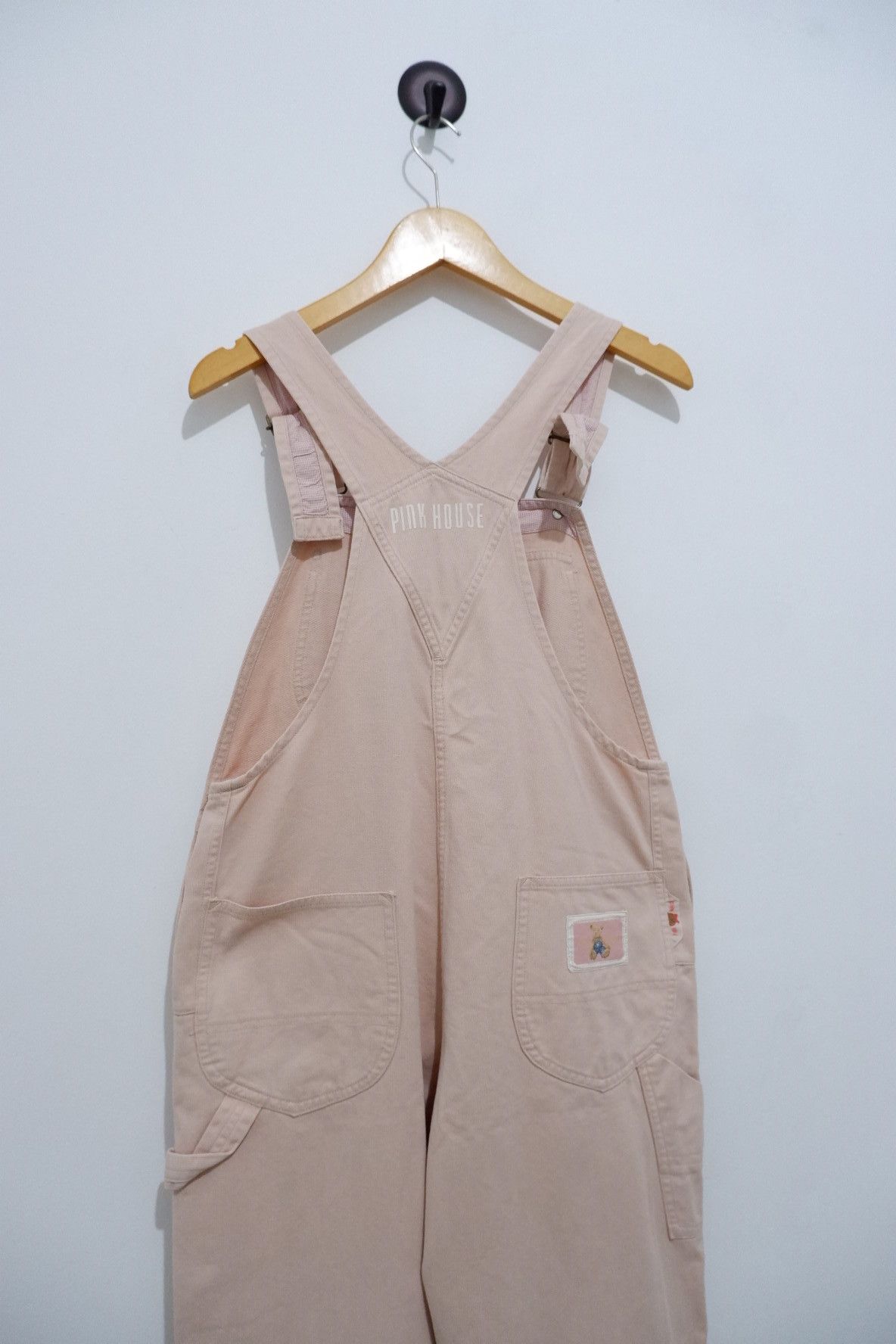Hysteric Glamour Vintage Pink House Carpenter Overalls Size US 32 / EU 48 - 3 Thumbnail