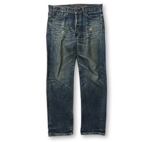 Other Westwood Outfitter Distressed Buckle Back Denim Trouser Pant Size US 33 - 1 Thumbnail