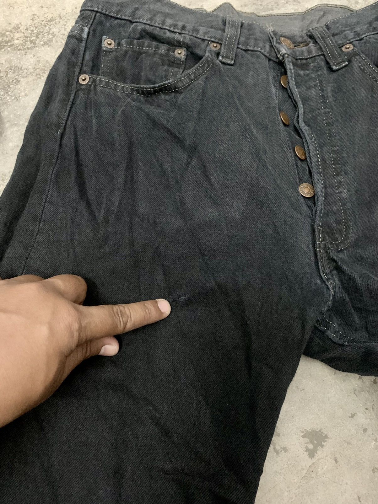Levi's Vintage 90s Levis 501 Denim Size US 31 - 9 Thumbnail