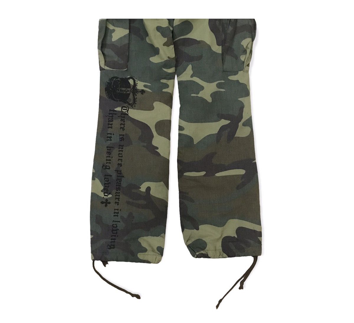 Japanese Brand Snatch Jeans Camo Design Seditionaries Style Cargo Pant Size US 28 / EU 44 - 14 Thumbnail