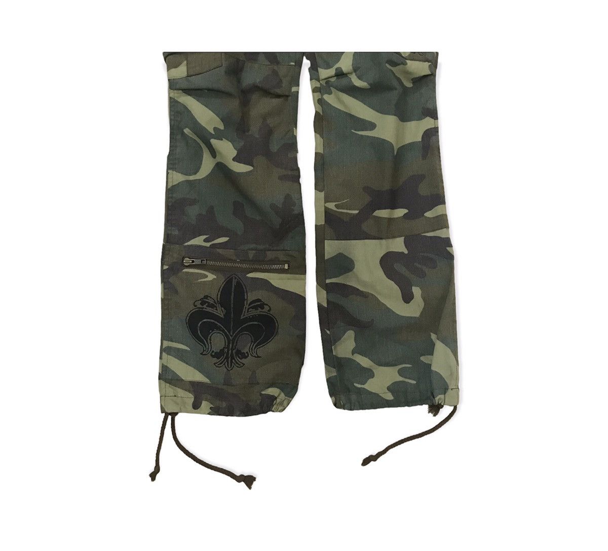 Japanese Brand Snatch Jeans Camo Design Seditionaries Style Cargo Pant Size US 28 / EU 44 - 5 Thumbnail