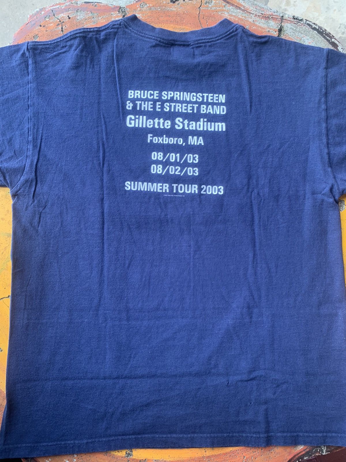 Band Tees Bruce Springsteen Tour Rock T-shirt Size US L / EU 52-54 / 3 - 4 Thumbnail