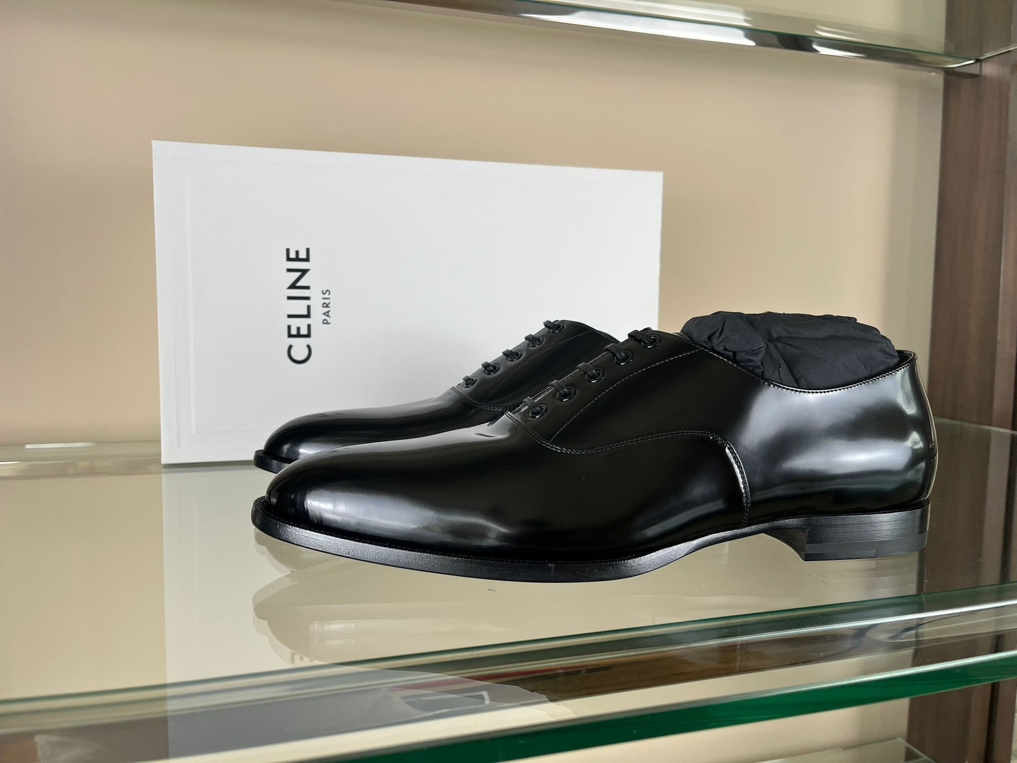 Celine Derby Shoes in Black Size US 11.5 / EU 44-45 - 7 Thumbnail