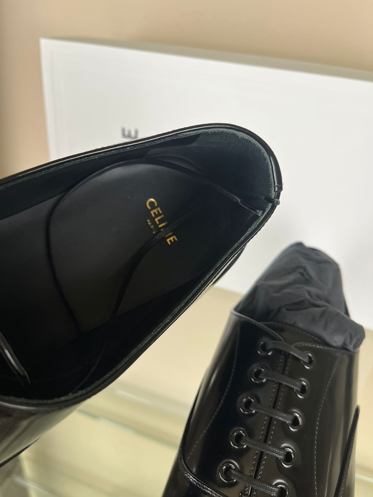 Celine Derby Shoes in Black Size US 11.5 / EU 44-45 - 12 Thumbnail