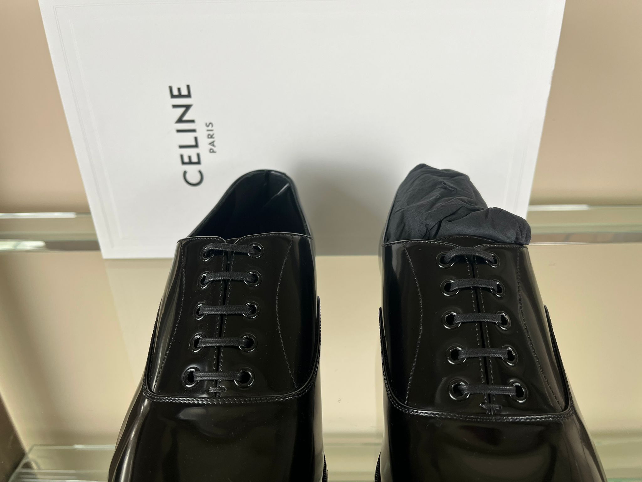 Celine Derby Shoes in Black Size US 11.5 / EU 44-45 - 10 Thumbnail