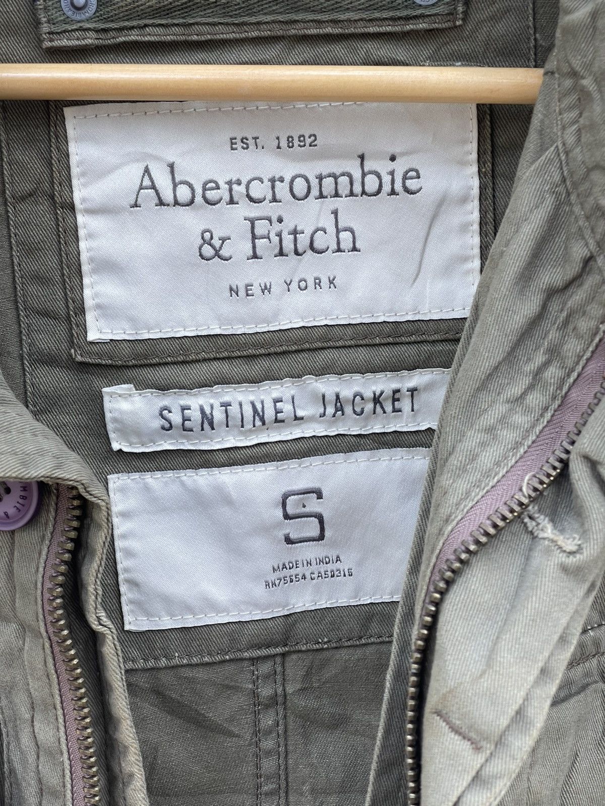 Abercrombie & Fitch Vintage Abercrombie & Fitch Military Field Jacket M-65 Style Size US S / EU 44-46 / 1 - 4 Thumbnail