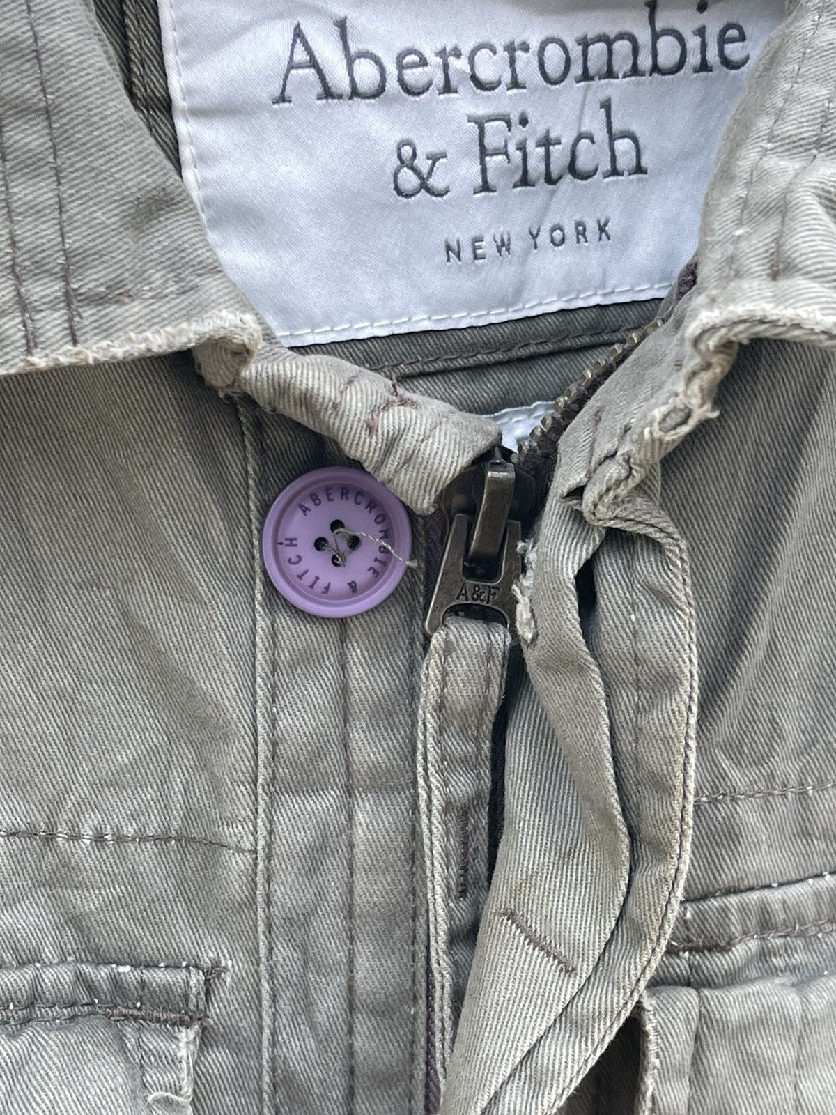 Abercrombie & Fitch Vintage Abercrombie & Fitch Military Field Jacket M-65 Style Size US S / EU 44-46 / 1 - 2 Thumbnail