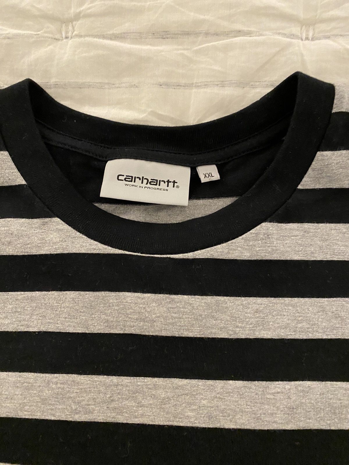 Carhartt Wip Carhartt WIP Merrick Stripe Pocket T-shirt Size US XXL / EU 58 / 5 - 6 Thumbnail