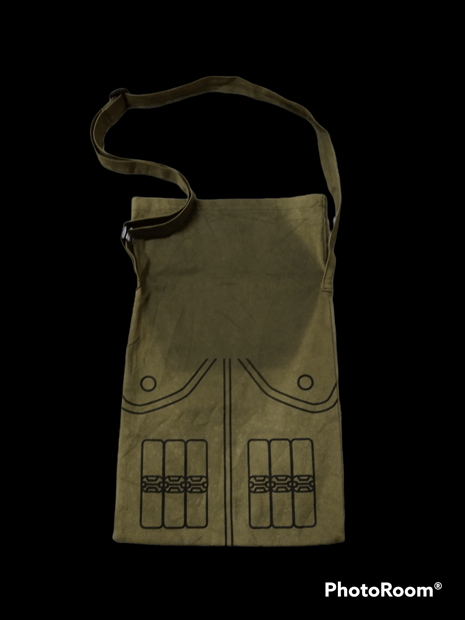 Anime ANIME JAPAN NARUTO KONOHA GREEN SUN FADED SLING/CROSSBODY Size ONE SIZE - 3 Thumbnail