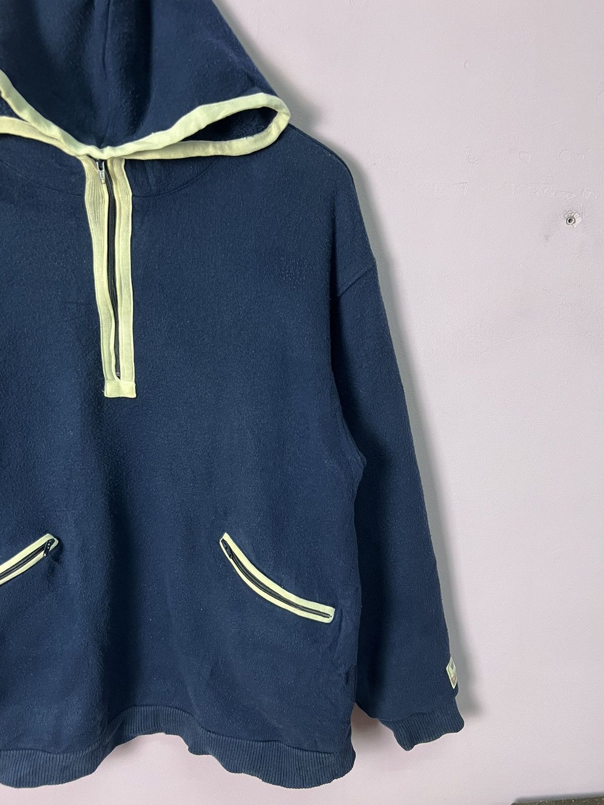 Quiksilver 🔥Vintage Quiksilver Japan Half Zipper Hoodies Size US M / EU 48-50 / 2 - 5 Thumbnail