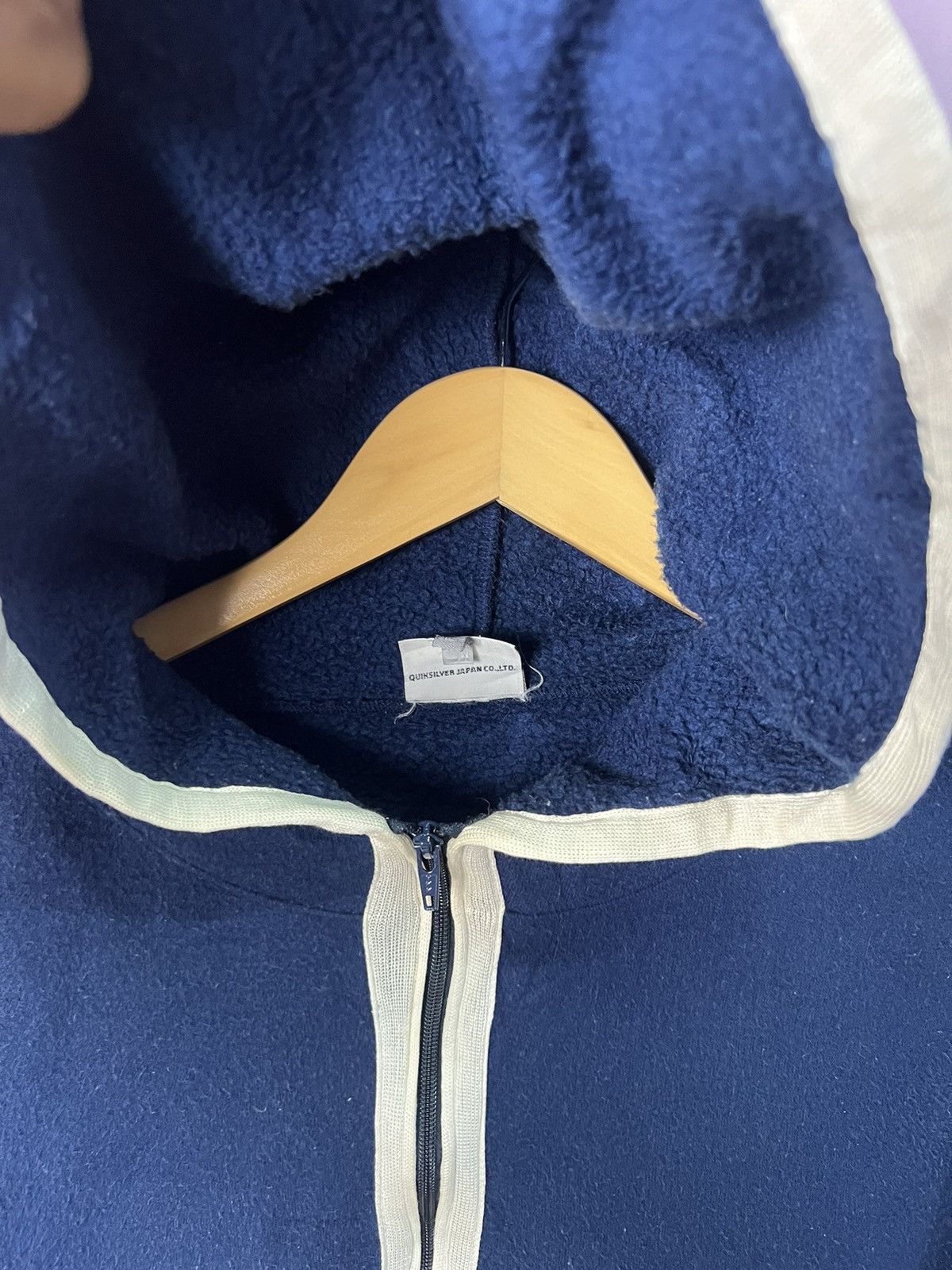 Quiksilver 🔥Vintage Quiksilver Japan Half Zipper Hoodies Size US M / EU 48-50 / 2 - 10 Thumbnail