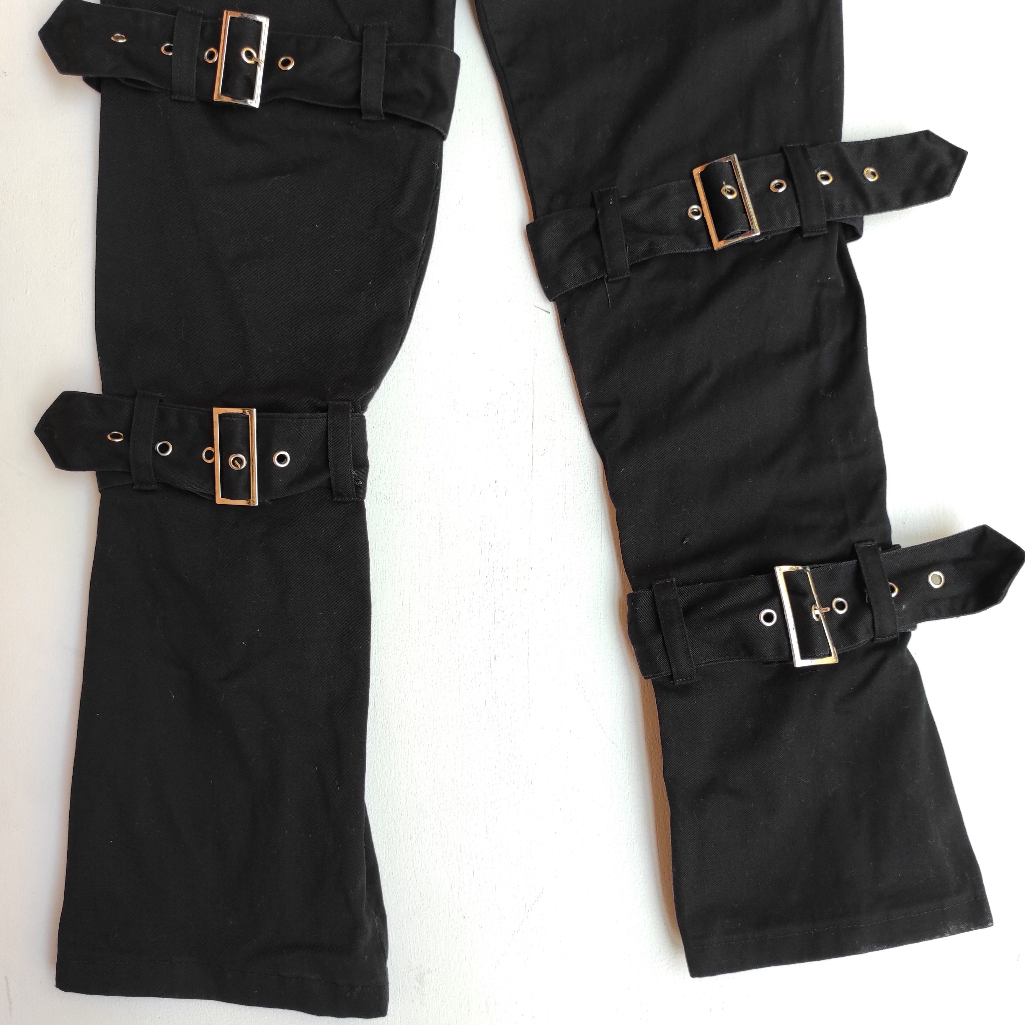 If Six Was Nine Deijil'n Bass Bondage Parachute Belted Pants Size US 28 / EU 44 - 4 Thumbnail