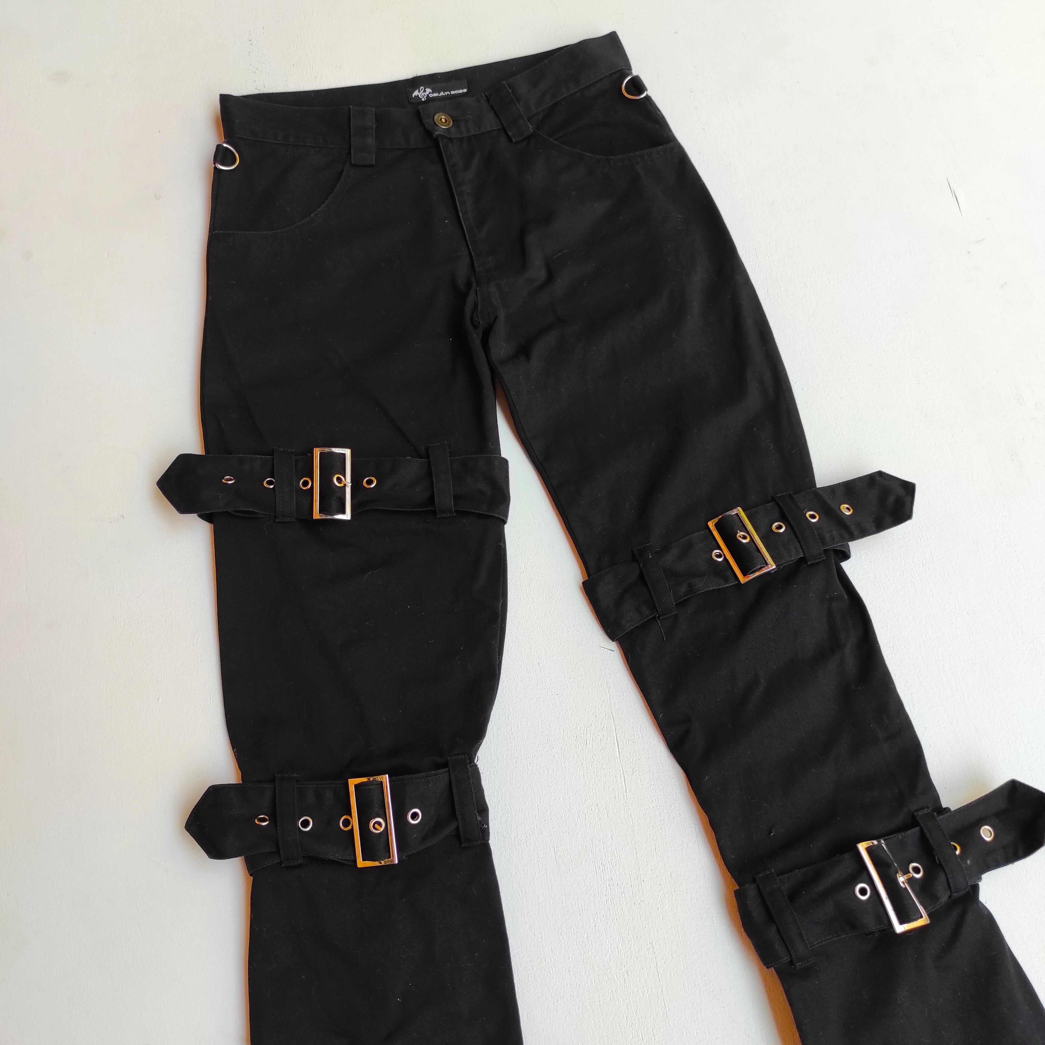 If Six Was Nine Deijil'n Bass Bondage Parachute Belted Pants Size US 28 / EU 44 - 2 Thumbnail