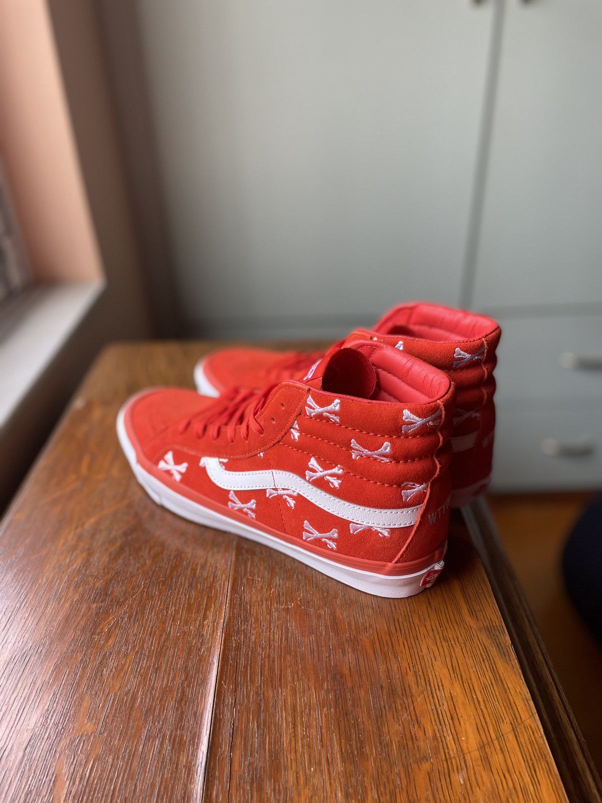 Vans × Wtaps WTAPS X Vans Vault WTVUA Og Sk8-Hi Lx Bones Size US 11.5 / EU 44-45 - 2 Thumbnail