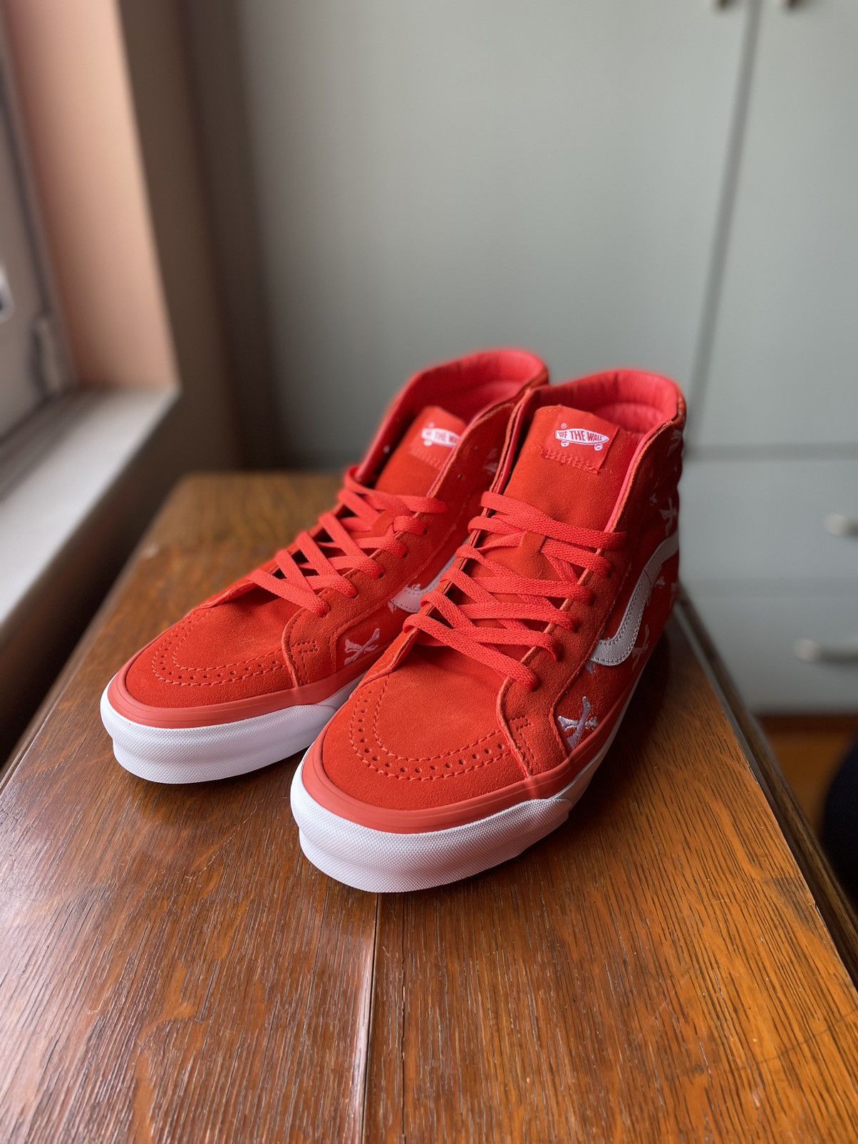 Vans × Wtaps WTAPS X Vans Vault WTVUA Og Sk8-Hi Lx Bones Size US 11.5 / EU 44-45 - 3 Thumbnail