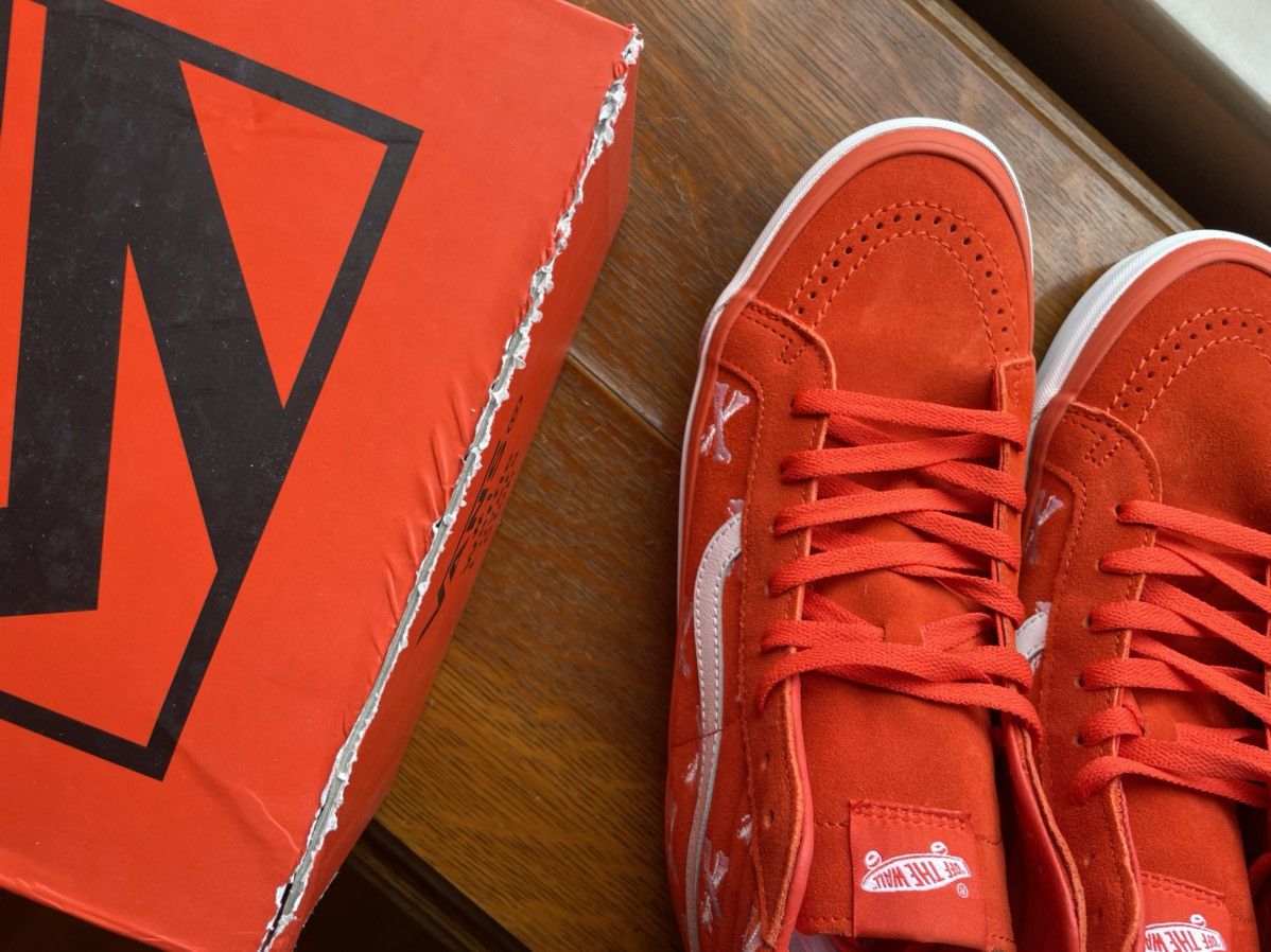 Vans × Wtaps WTAPS X Vans Vault WTVUA Og Sk8-Hi Lx Bones Size US 11.5 / EU 44-45 - 9 Thumbnail