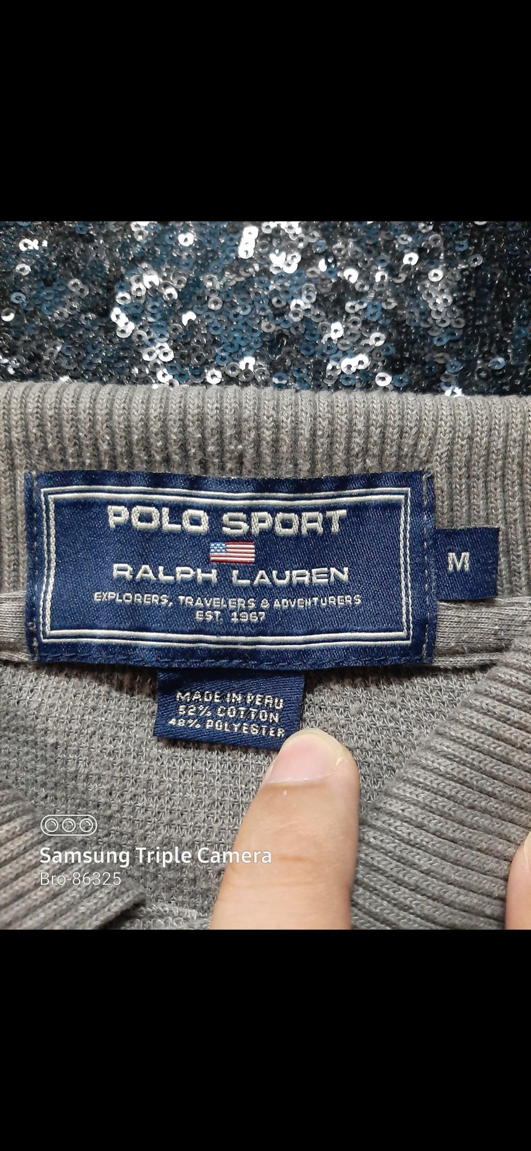 Polo Ralph Lauren × Ralph Lauren Sport × Vintage VINTAGE POLO RALPH LAURENT SINGLE POCKET Size US L / EU 52-54 / 3 - 3 Thumbnail